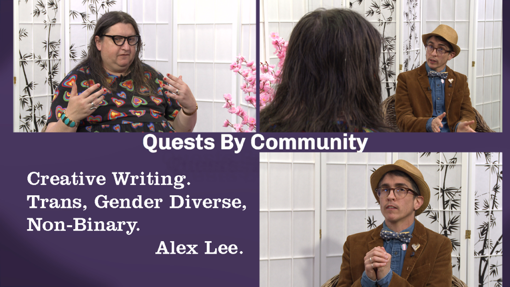 Quests by Community – Creative Writing – Trans, Gender Diverse, Non-Binary