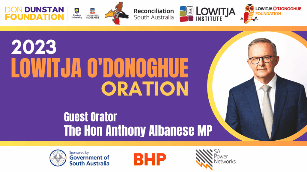 Lowitja O’Donoghue Oration
