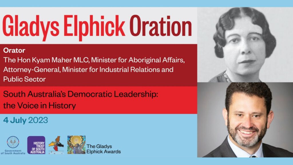 Gladys Elphick Oration