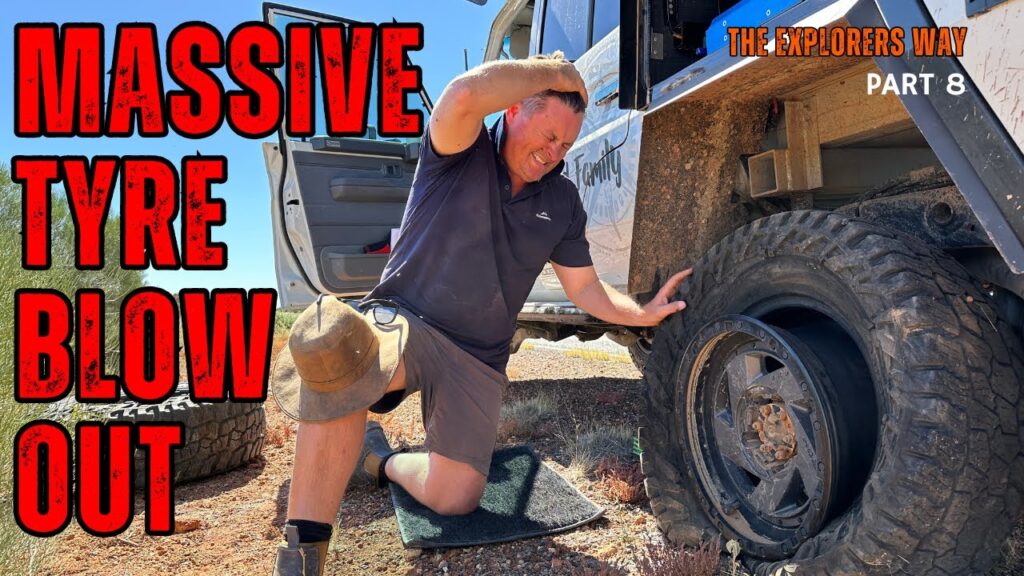 Towing Nightmare: Massive Tyre Blowout While Towing An RV