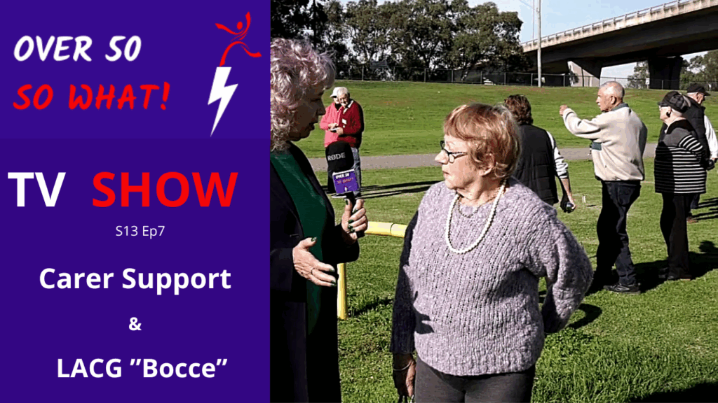 Supporting a Loved One? Support is available for you and trying your hand at Bocce and more.