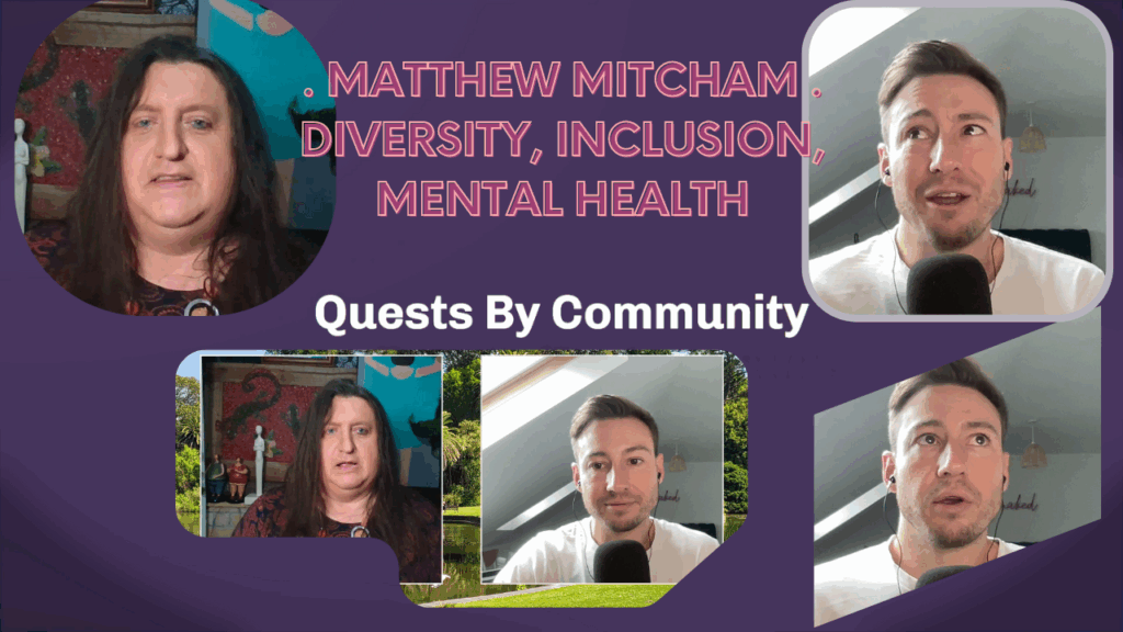 Quests By Community: Matthew Mitcham on Diversity, Inclusion, and Mental Health