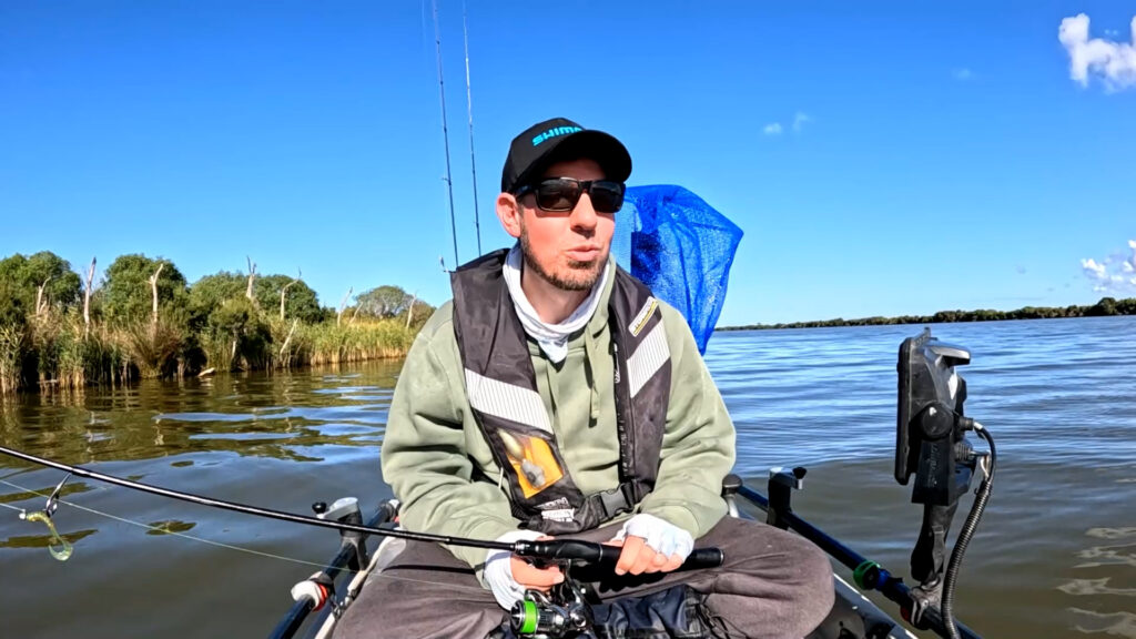 Chasing giant bream by yak