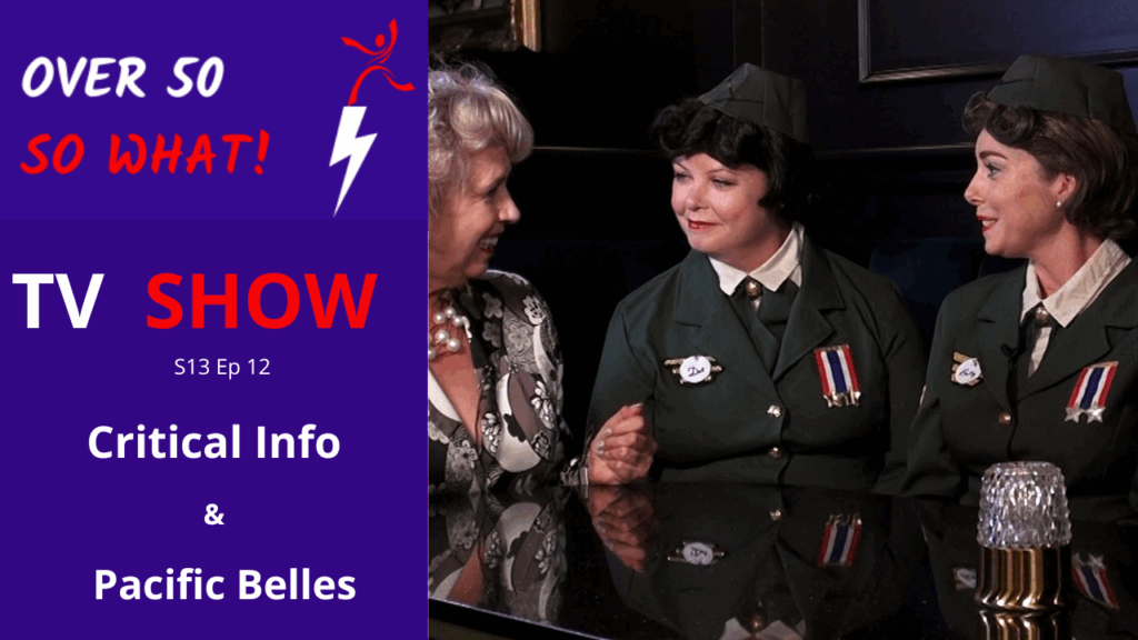 What do you do when a loved one dies?  and Australia’s Andrew Sisters – The Pacific Belles