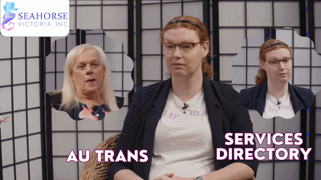 Seahorse Victoria – Abbie Clark, An AU Trans and Gender Diverse Directory of Services