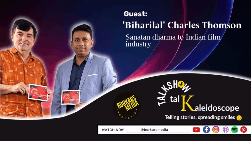 BihariLal Charles Thompson – Fluent Hindi, Sanatan Dharma, and Indian Film Stardom