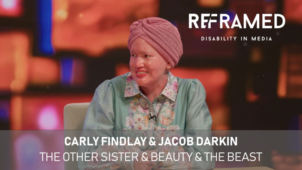 Carly Findlay and Jacob Darkin