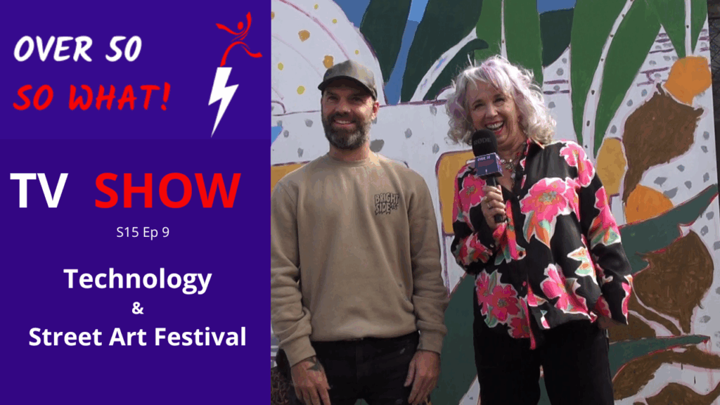 Keeping up to date with digital technology & exploring the Wall to Wall Street Art Festival
