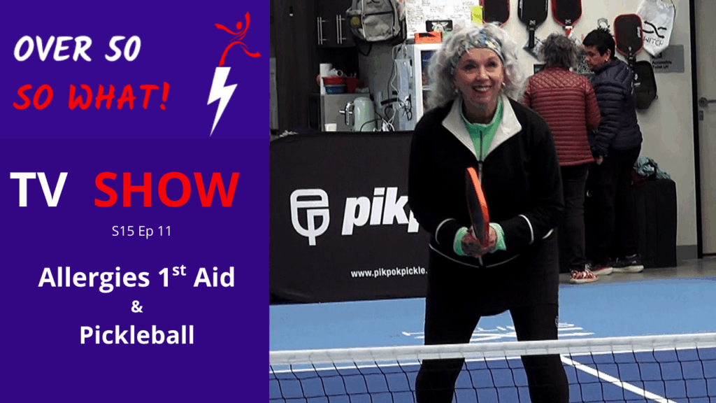 What to do if someone has an anaphylactic attack and how to use an epi pen plus – Pickleball – the fastest growing sport in Australia