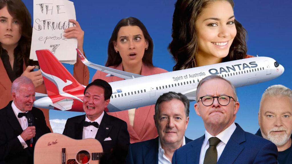 Vanessa Hudgens Qantas CEO!! Joe Biden in LOVE! Albo’s maaaaaany friends