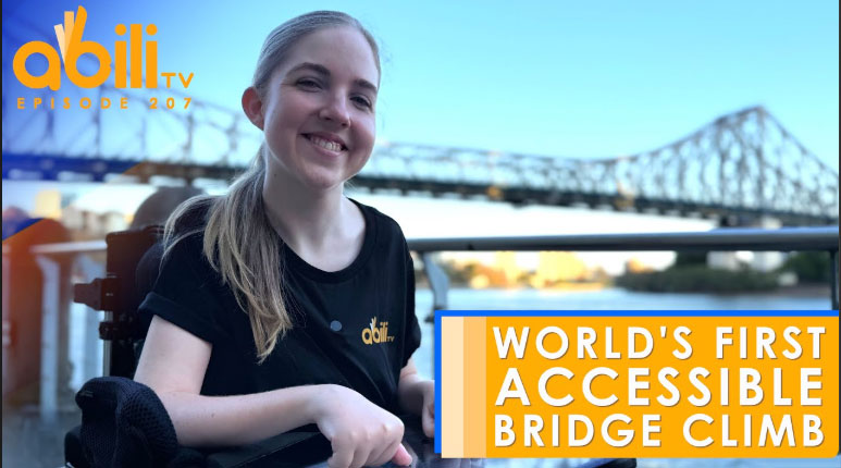 World’s FIRST Wheelchair Bridge Climb! You Won’t Believe How She Did It