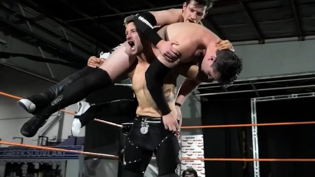 “The Mercenary” Slade Mercer VS “The Unpredictable Jaw-Jacker” Jayson Krash VS “The Slim Reaper” Mike Kaos
