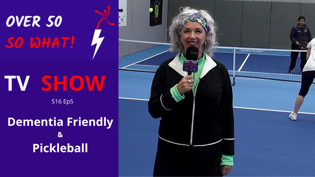 Supported lifestyle or dementia friendly programs and having fun with pickleball