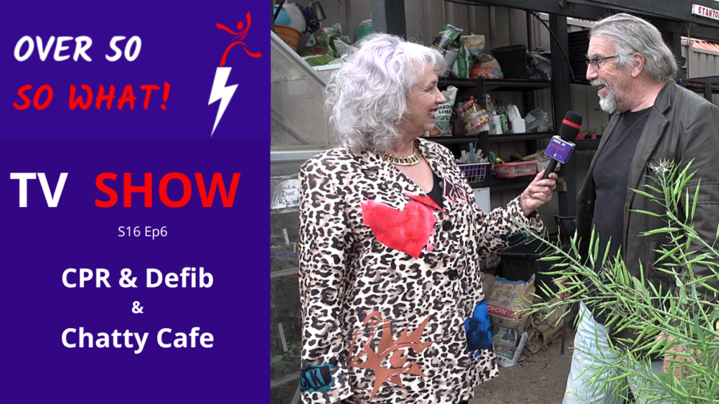How to use a defibrillator and making new friends at a Chatty Café