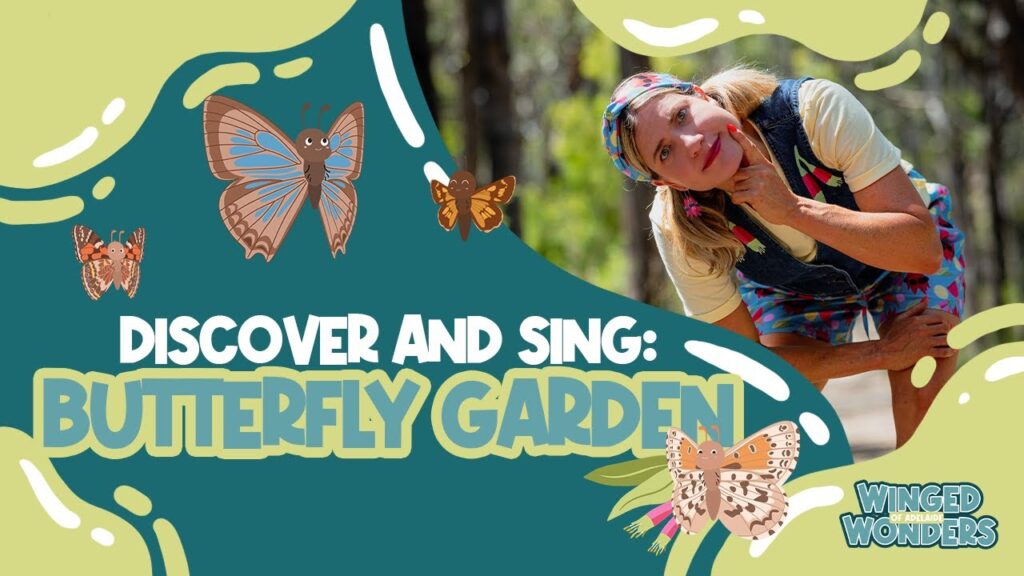 Create a Butterfly Garden – Easy Nature Fun for Kids! Sing Along Kids Songs