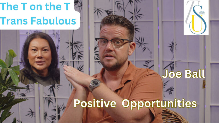 Bent TV – The T on the T – Trans Fabulous – Joe Ball – LGBTIQA+ Commissioner, Positive Opportunities