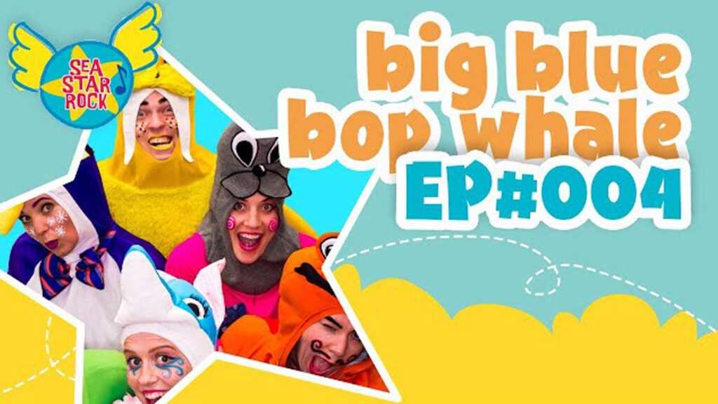 Big Blue Bopping Whale