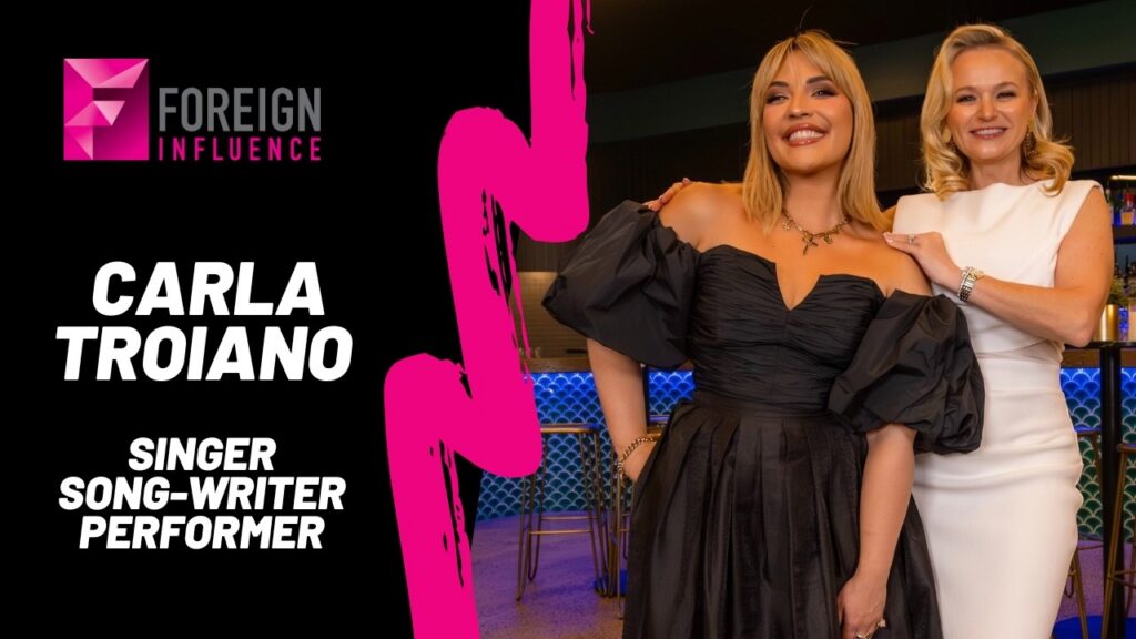 Australian singer with an Italian heart! Carla Troiano