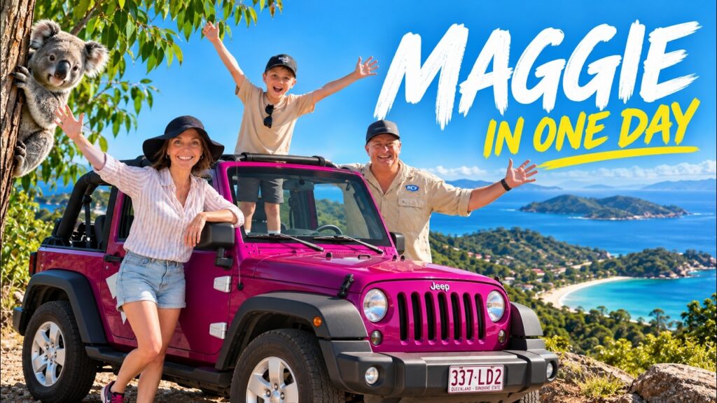 We went TOPLESS on Magnetic Island!